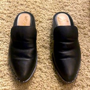 Sam Edelman black mules size 6.5